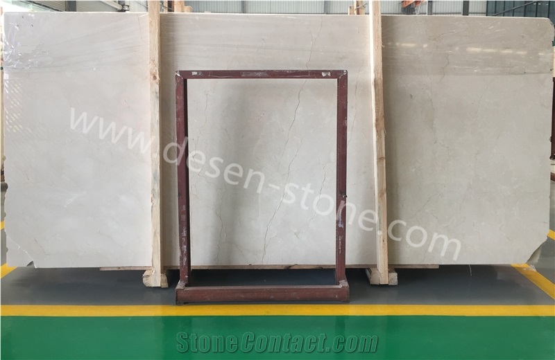 Crema Marfil/Spain Beige Marble Stone Slabs&Tiles for Countertops/Patterns