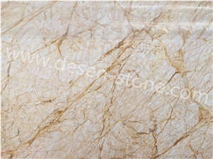 Golden River/Yellow River/Feather Gold Marble Stone Slabs&Tiles Floor