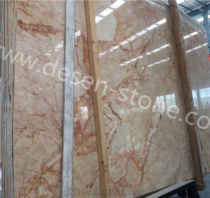 Goose Feather Gold/Golden Goose Feather Marble Stone Slabs&Tiles