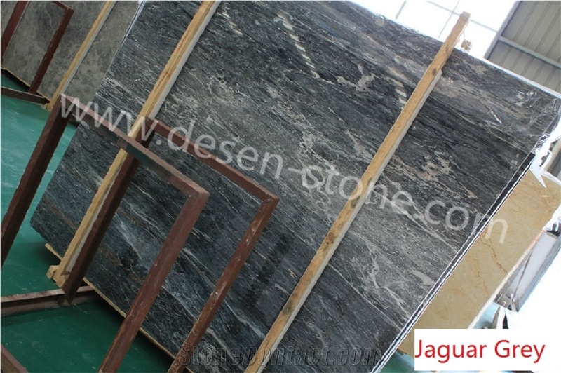 Jaguar Grey/Jaguar Gray Marble Stone Slabs&Tiles Walling Covering