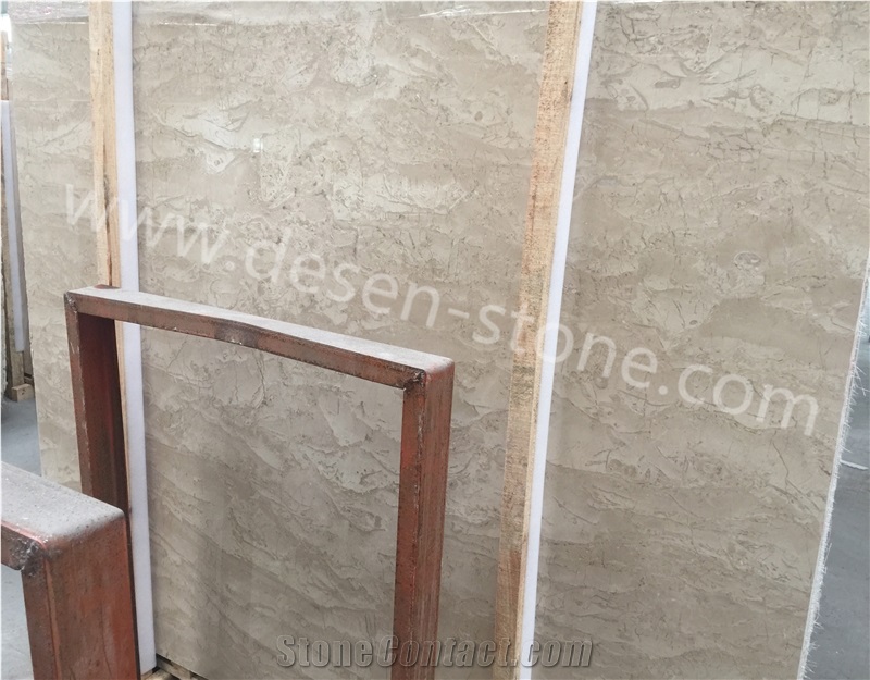 Omani Beige/Oman Cream Marble Stone Slabs&Tiles Bookmatching/Patterns