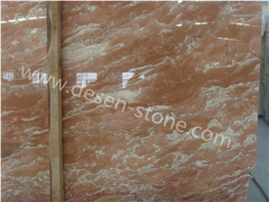 Orange Peel Red Marble Stone Slabs&Tiles Bookmatching/Backgrounds