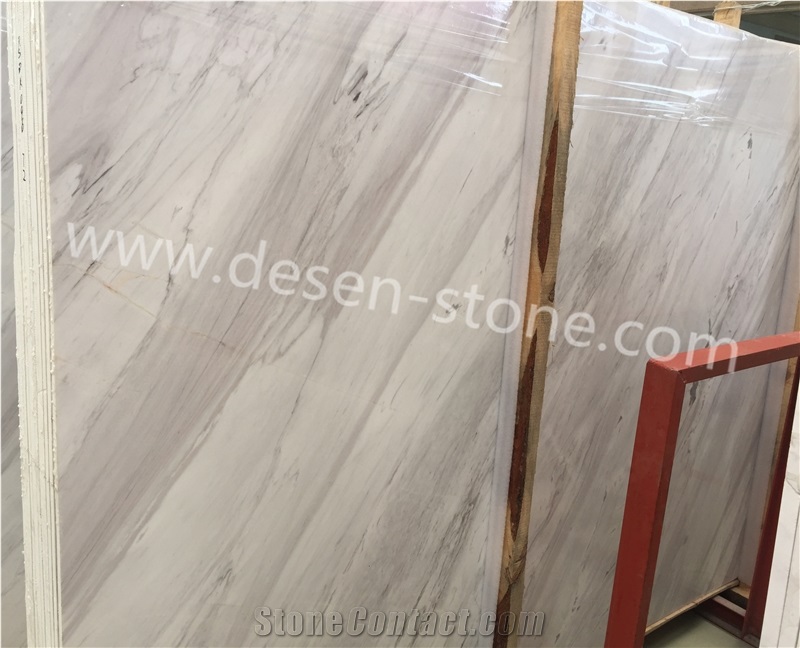 Pighes Drama White/Pighes Dramas Semi White Marble Stone Slabs&Tiles