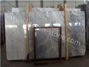 Silver Ermine/Silver Mink/Romantic Grey Marble Stone Slabs&Tiles Floor