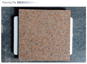 G386 Red Granite Cubes Paving Stone Flooring Tile Design