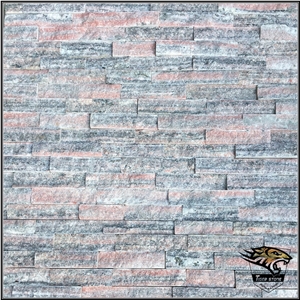 Sy009 Pink Crystal Stone Slate Veneer Wall Cladding