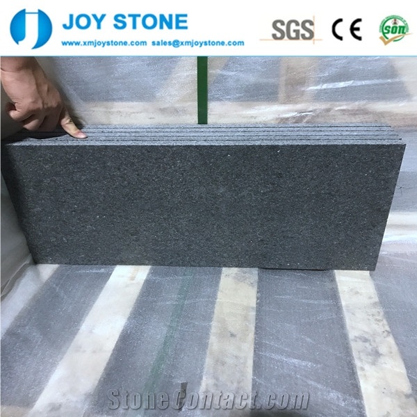 300x600 Fired Slippy Resistance China Black G684 Granite Paver Tiles