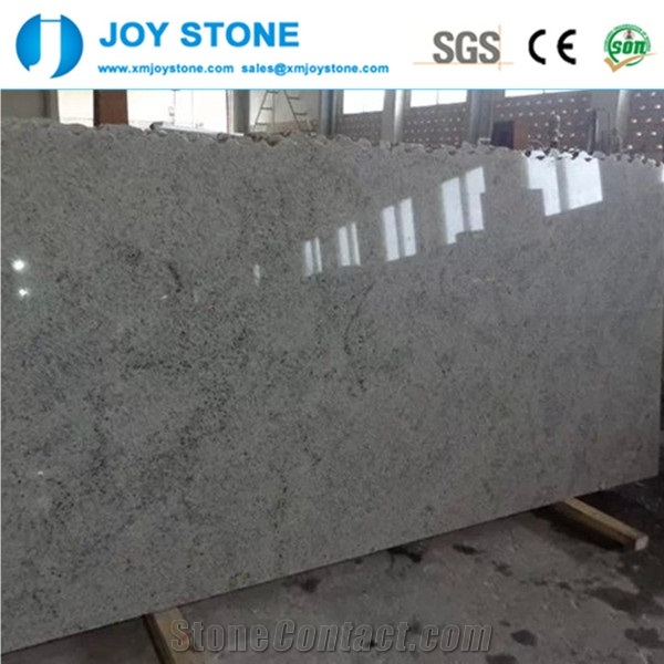 Cheap Price Polished Kashmir White Granite Big Slabs Wall Tiles