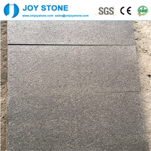 China Building Material Dark Black G684 Granite Flamed Paving Stone