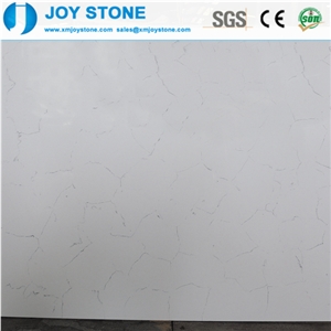 Natural Look Artificial White Quartz Stone Slab Sale