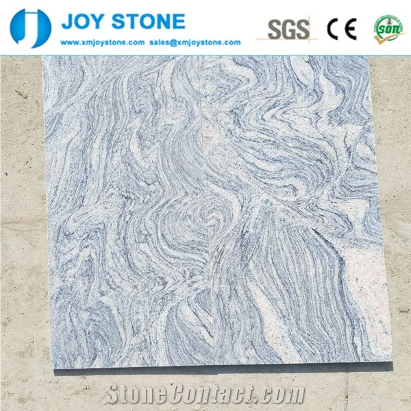 Polished China Juparana Wave Red G261 Granite Slabs Tiles