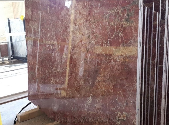 Red Marble Slabs, Rosso Marble