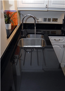 India Black Granite Kitchen Countertop