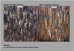 Rich Autumn Slate Tiles