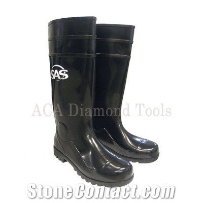 Steel Toe Rubber Boots- Size 9