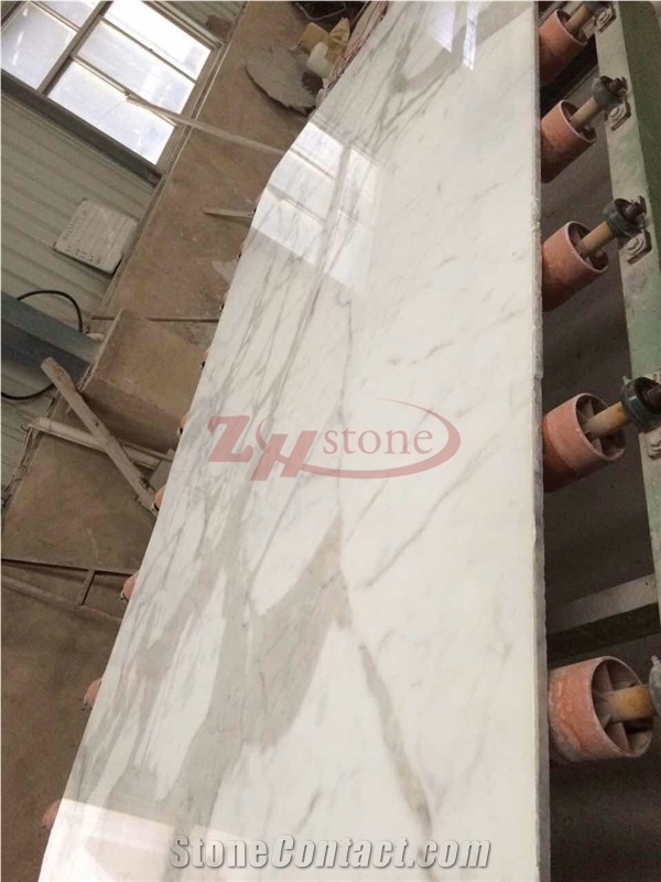 Honeycomb-Backed Statuary Marble Aluminated Stone Panel