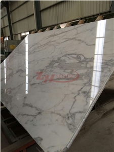 Lightweight Honeycomb Panel Statuary Marble Aluminated Stone