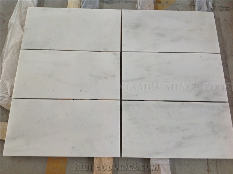 A Bianco Dolomite White Marble Tile Panel Bathroom Walling,Floor Covering