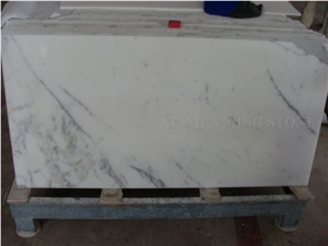 Calacatta Carrara White Marble Cutting Tiles Wall Panel Hotel Flooring