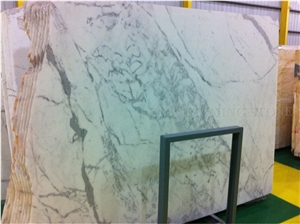 Calacatta Carrara White Marble Slab Wall Panel Tile,Hotle Bathtoom Floor Paving