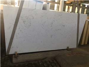 Artificial Volakas White Marble Slabs,Engineered Stone,Manmade Marble