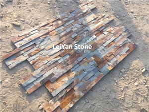 Cheap China Natural Rusty Slate Culture Stone,Corner,Z Shape,Cladding