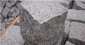Cheap Chinese Grey Granite Cube Stone,Cobble,Paving,Stepping,Paver