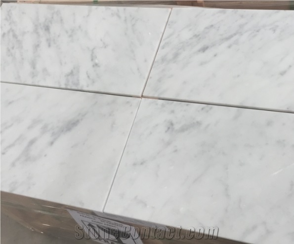 Italy Carrara White Marble Tiles, Slabs, Thin Wall Tile,Flooring Tiles