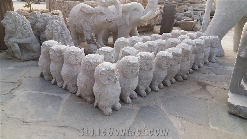 Natural Granite/Marble Animal Sculptures,Statues,Hand Carved Stone