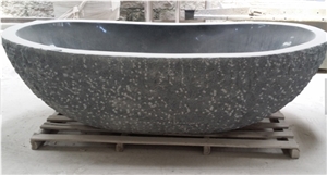 Natural Stone Bath Tub,Dark Grey Granite Bathtub