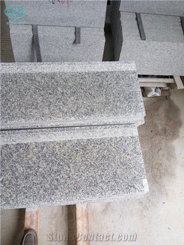 China Grey Granite New G602 White Snow Stairs & Steps