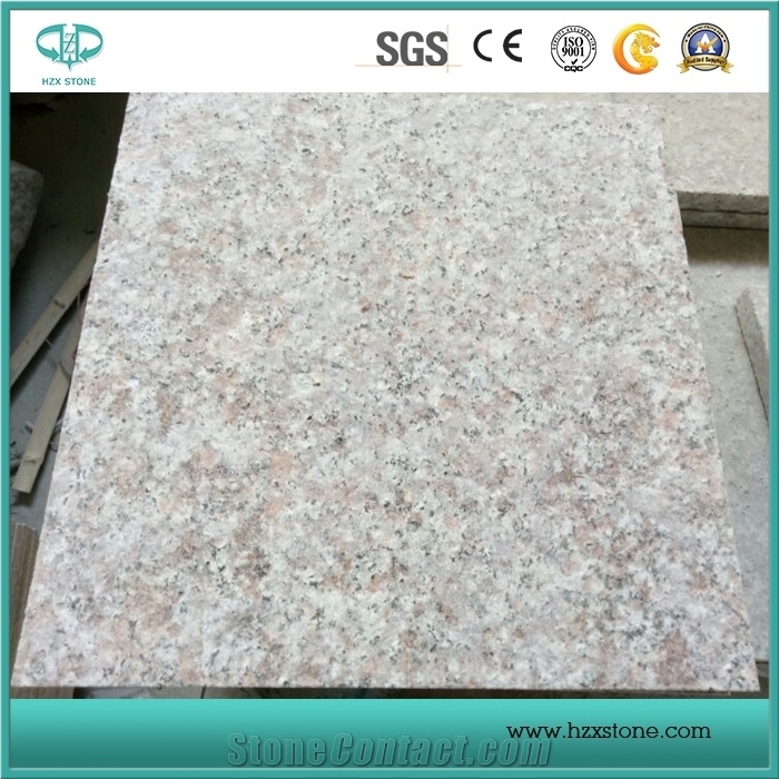 China Industrial Granite Tiles&Slabs Flamed Peach Red Granite G687