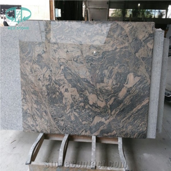 Juparana Granite Slabs Pink Polished Granite Flooring And Walling From China StoneContact Com