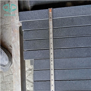 Mongolia Black Granite Tiles, Good Quality,For Project Use