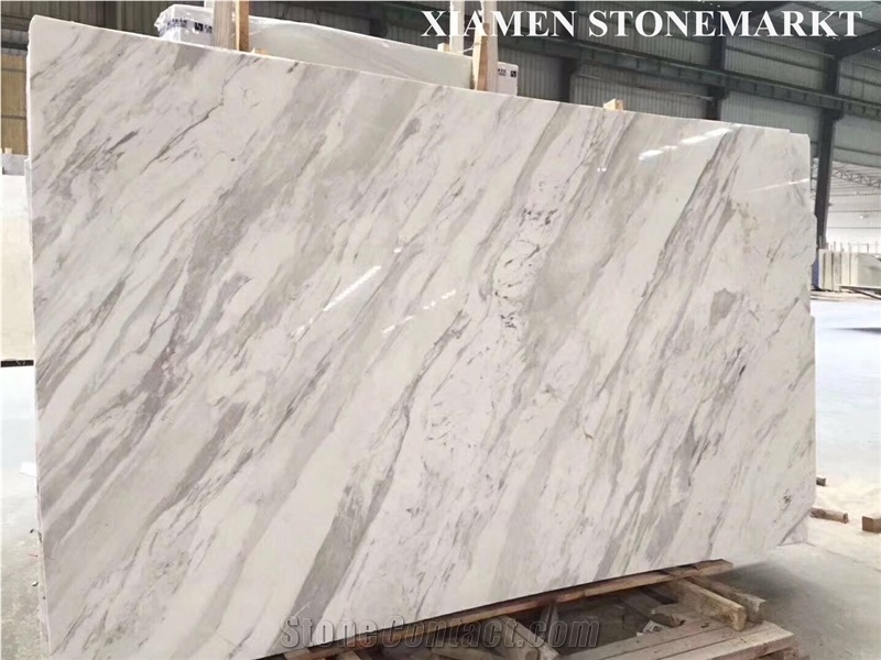 Volakas White Marble Slab Tiles Wall Panel Project Show,Interior Skirt ...