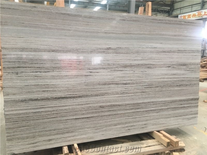 Chinese Marble Blue Wood Vein Stone Slabs and Wall Tiles, Floorings