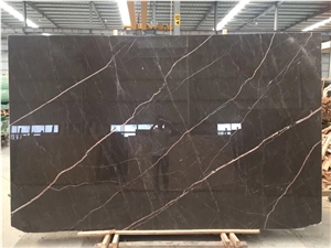 Chinese Quarry Brown Famous Marble Slabs and Cut to Sizes Tiles