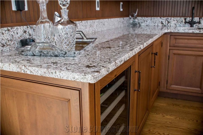 White Sand Granite Kitchen Countertop from United States