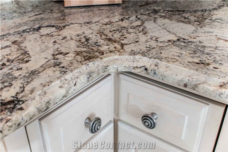 White Sand Granite Kitchen Countertop From United States