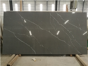 Grey Marquina 20mm Quartz Stone Slabs