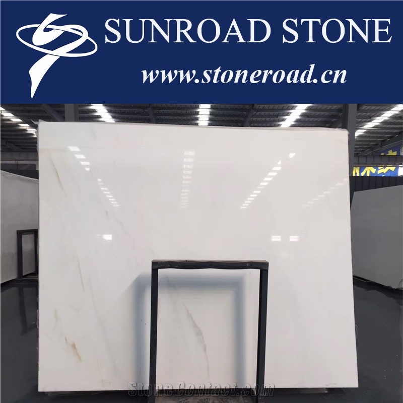 China Thasso White Pure White Marble Slabs,Pure White Wall&Floor Tiles