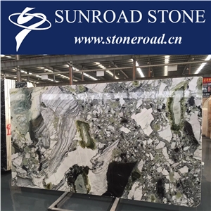 Ice Jade/Ice Connect/White Beauty/Cold Jade Marble Wall Covering Tile