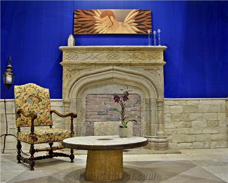 French Limestone Fireplaces (Pierre De Limeyrat)