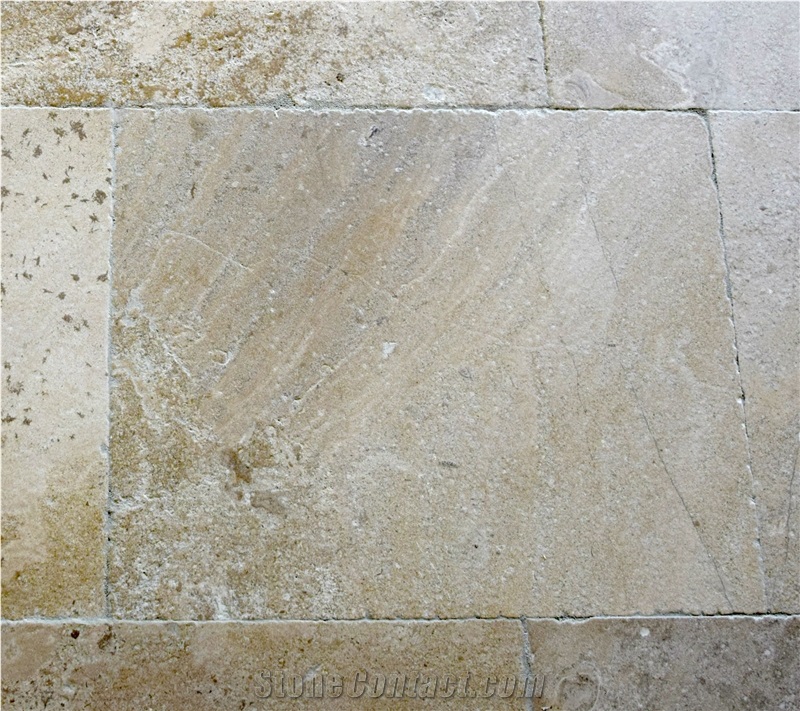 French Limestone Pierre De Limeyrat Tiles - Brushed Finishes