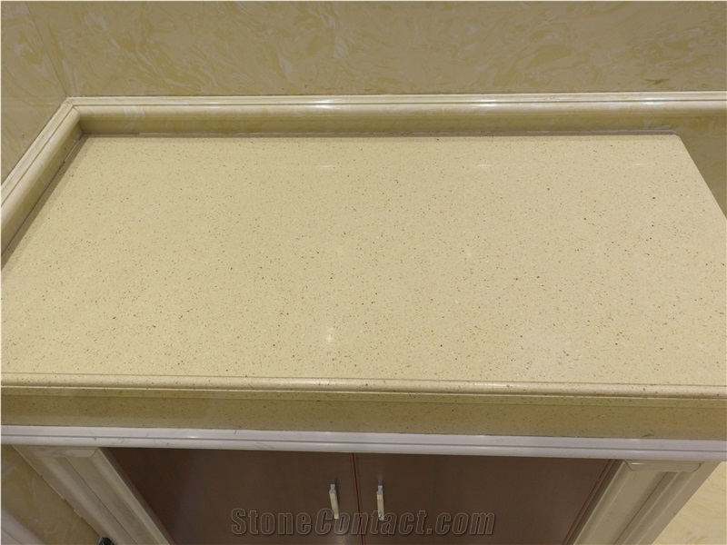 Gold Ls-S010 Perlato Svevo Artificial Stone Slabs&Tiles Flooring