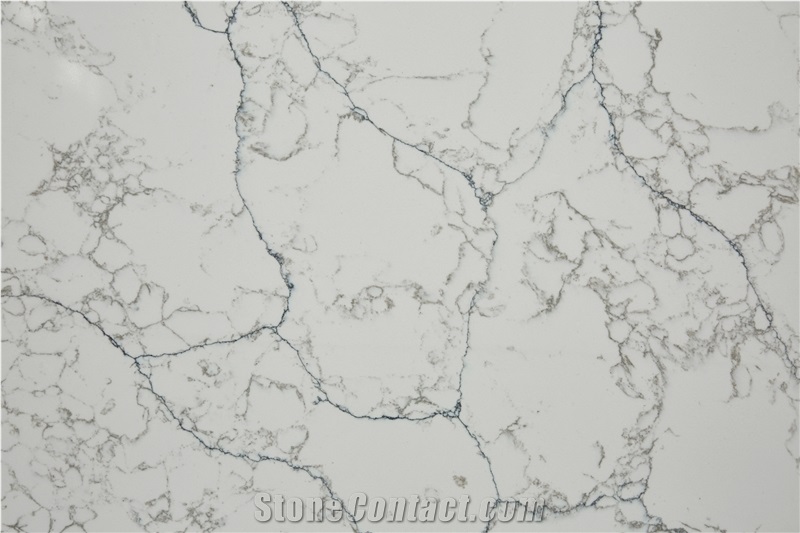 Grey Quartz White Attica10 Vm-17217913 Quartz Tiles&Slabs Flooring