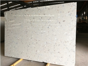 Ls-E011 White Shepherd Artificial Stone Slabs&Tiles Flooring