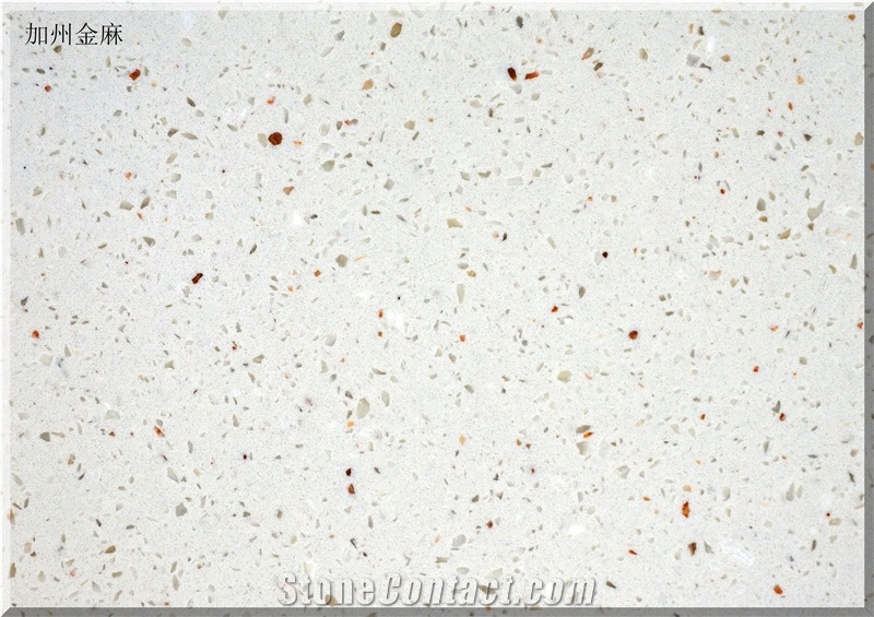 Ls-S007 Giallo California Artificial Stone Slabs&Tiles Flooring