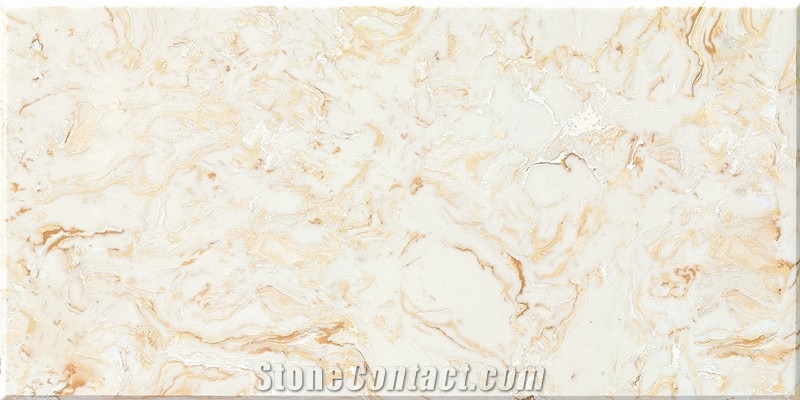 Ls-T005 Champagne Artificial Stone Slabs&Tiles Flooring&Walling
