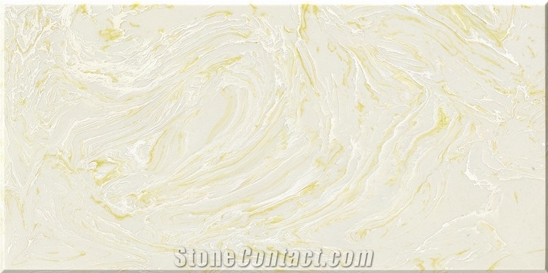 Ls-T007 Gold Inlaid with Jade Artificial Stone Slabs&Tiles Flooring